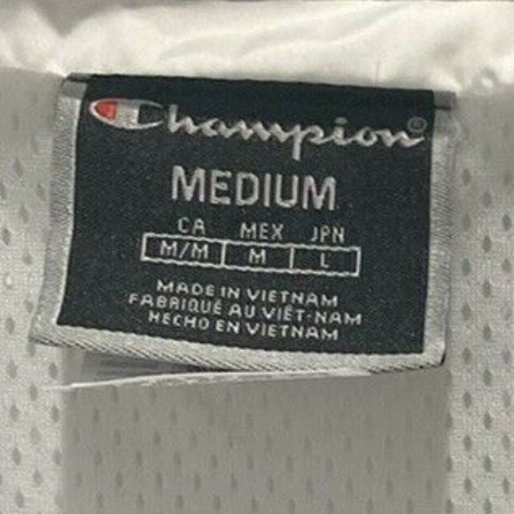 Champion Men Coaches Jacket Big C V5089 549973 / M NEW - Picture 4 of 8